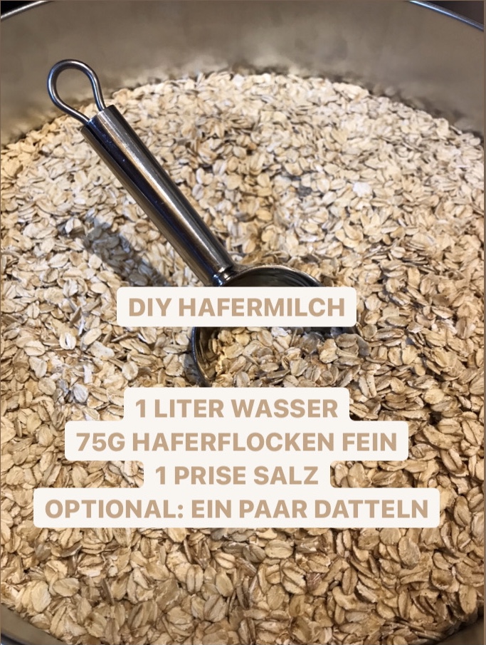 DIY Hafermilch